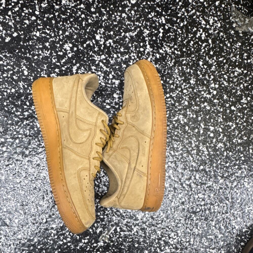 Nike Air Force 1 2017 Low Flax Tan Gum Men's Sneakers AA4061-200